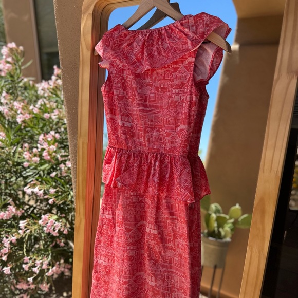 Coco Shop Ruffle Midi Dress - Picture 7 of 7